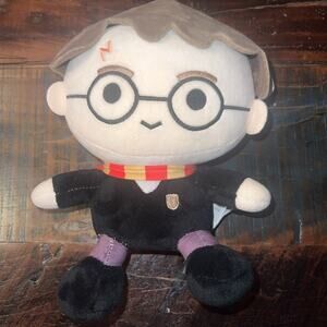 NEW 9" Harry Potter Figural Coin Bank PLUSH TOY Piggy Bank WIZARD WB